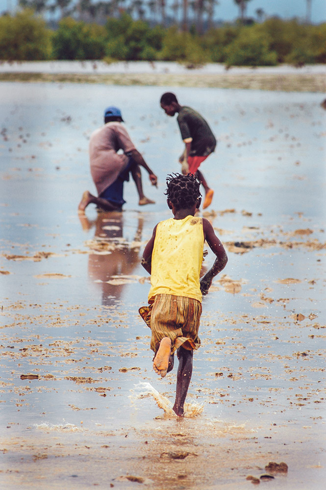 SENEGAL - SEPTEMBER 17: Little girl from the island of Carabane