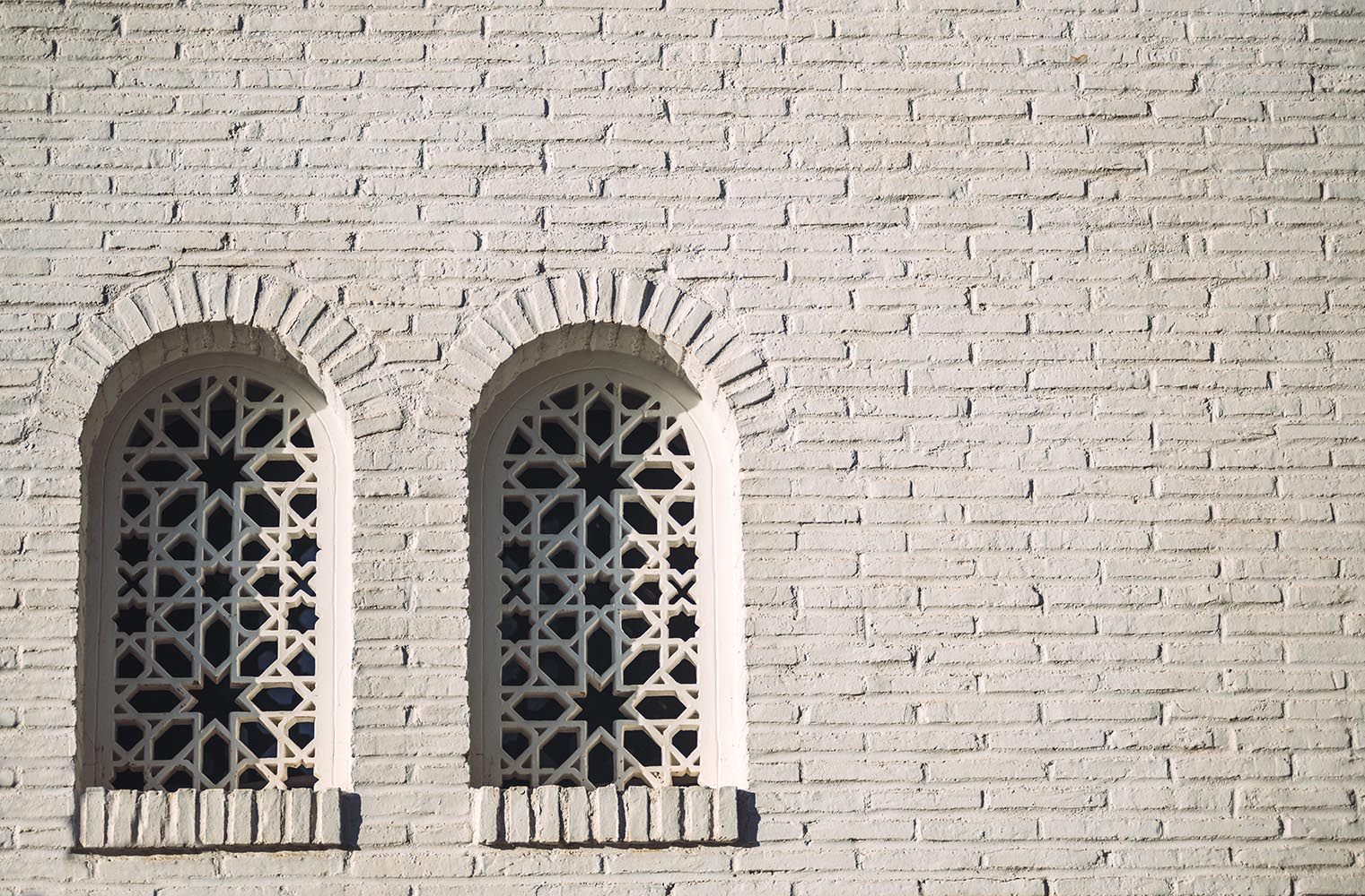 Windows of mosque