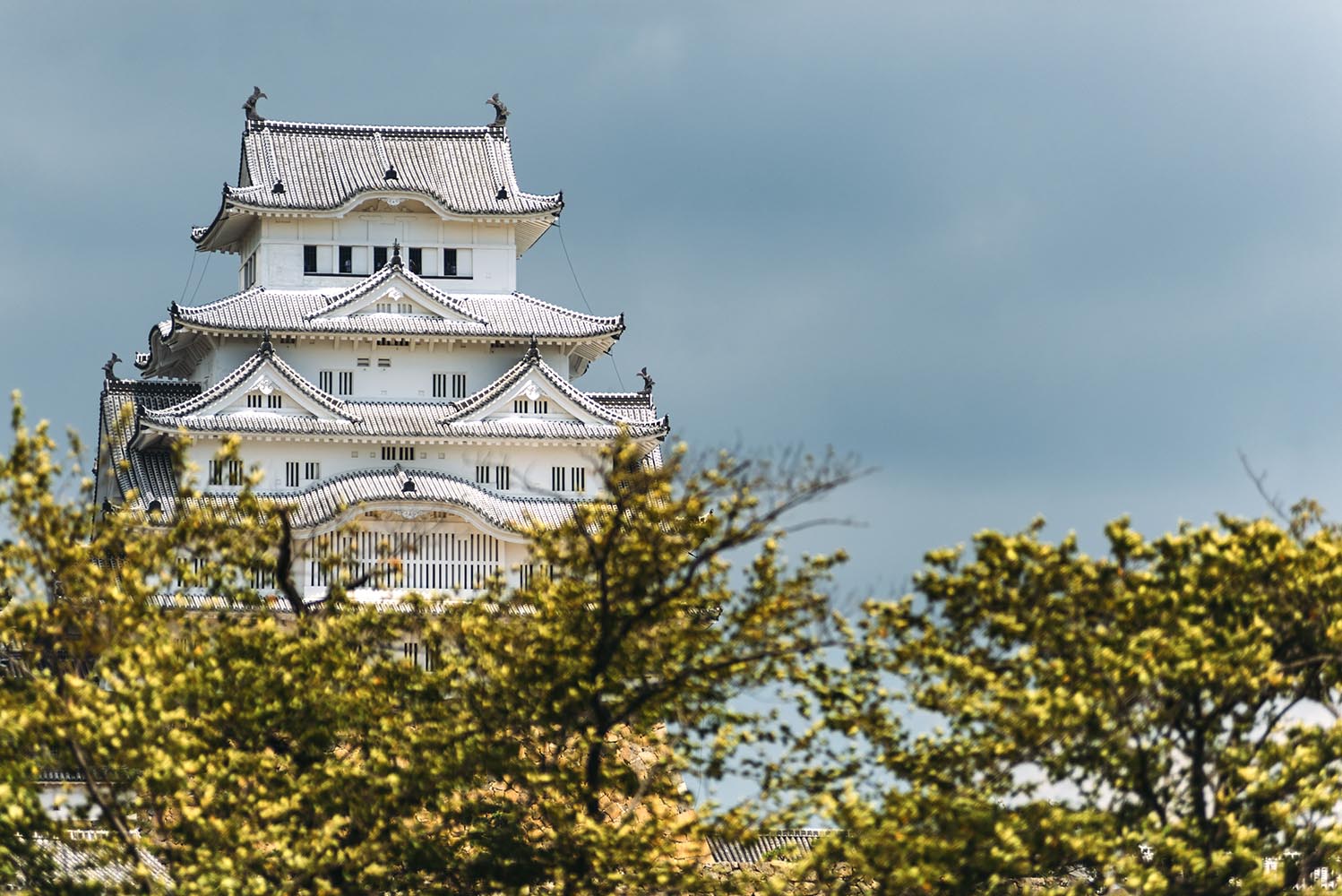 The 17th century Himeji Castle, UNESCO World Heritage Site, Hyog