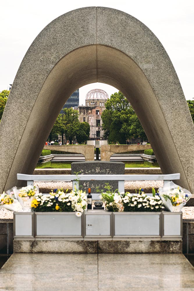 Japan, Hiroshima Peace Memorial in Hiroshima