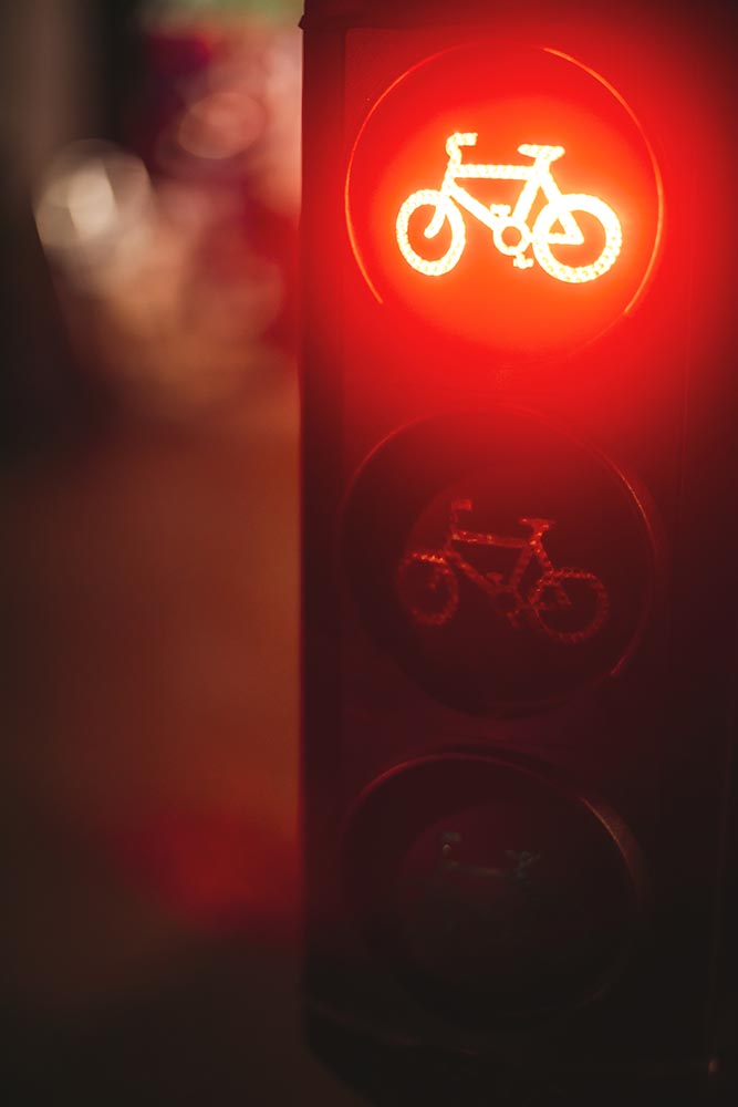 Traffic lights fo cyclicts
