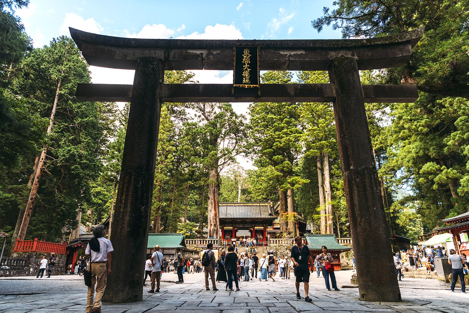 Japan, Nikko Sanctuary, Temple district